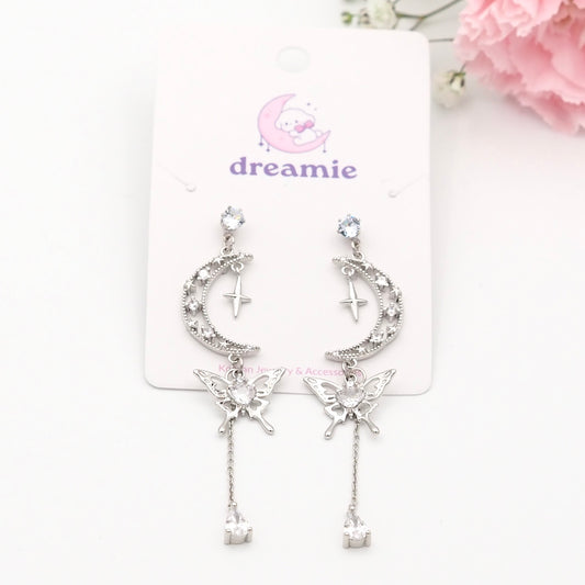 Midnight Flutter Earrings