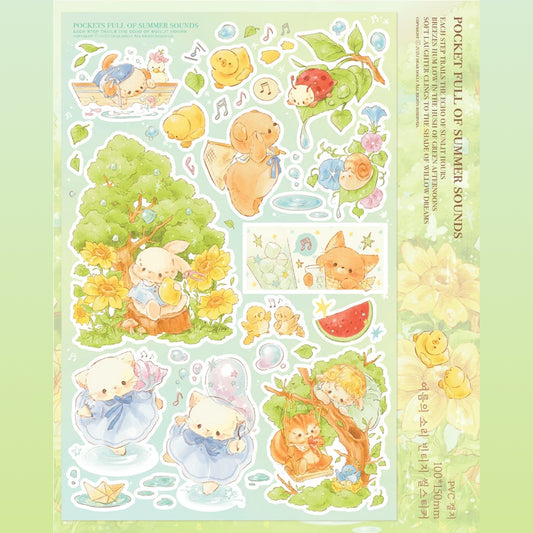 Dear Dolly - Summer Sounds Stickers