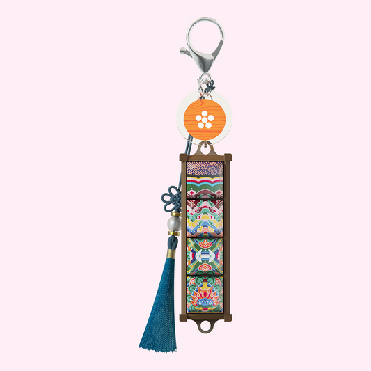 Gyotaejeon Dancheong Keycap Keychain