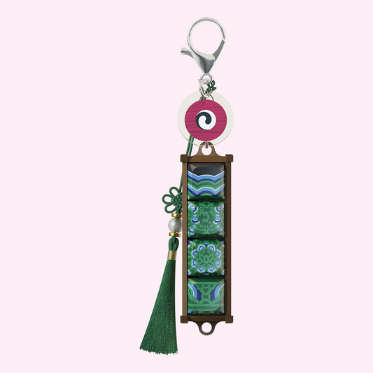 Sungnyemun Dancheong Keycap Keychain