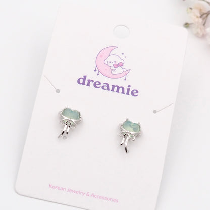 Mint Petit Amour Earrings