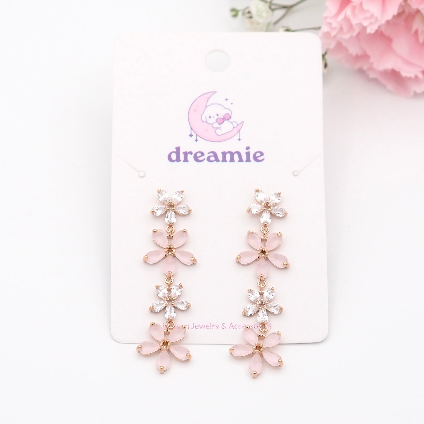 Blush in Bloom Earrings