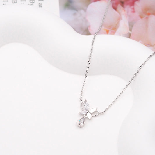 Sparkle Wings Necklace