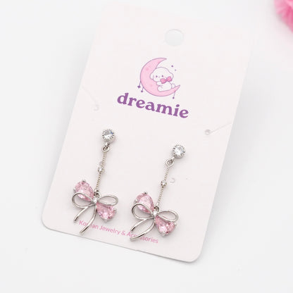 Gentle Ribbon Glow Earrings