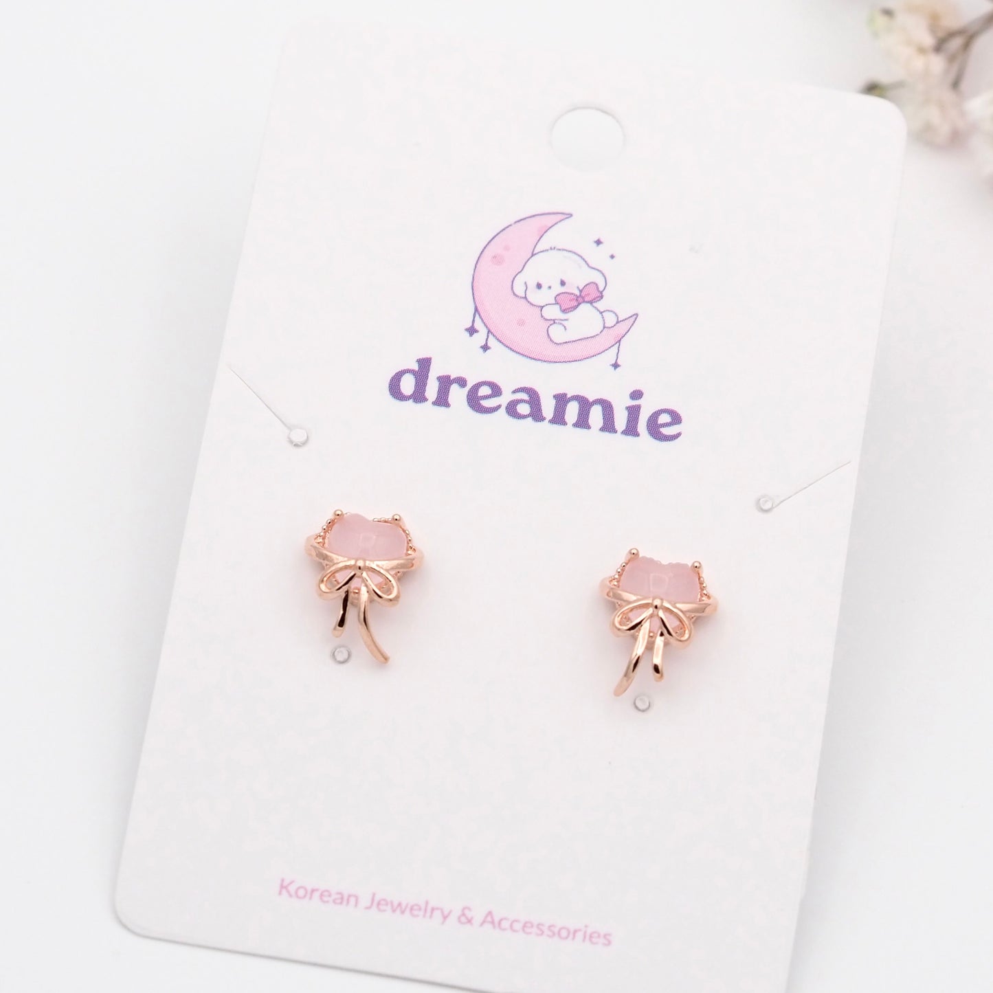Rosy Petit Amour Earrings