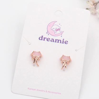Rosy Petit Amour Earrings