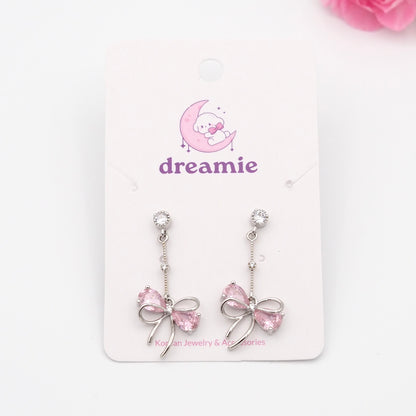 Gentle Ribbon Glow Earrings