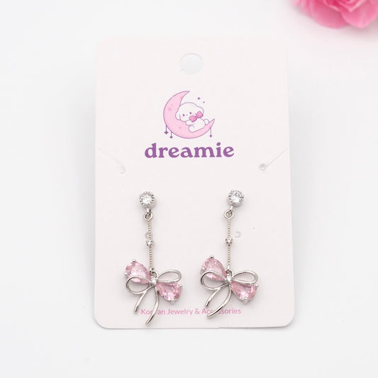 Gentle Ribbon Glow Earrings