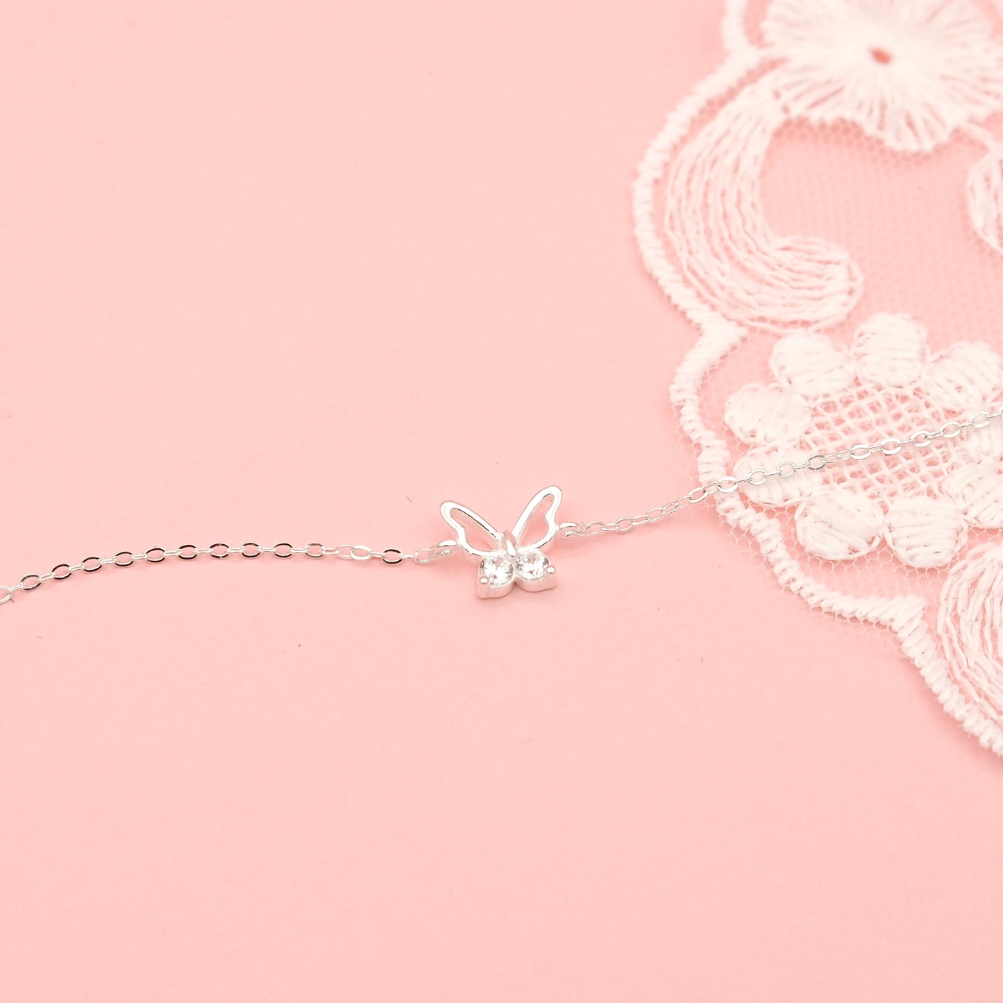 Silver 925 Butterfly Muse Bracelet
