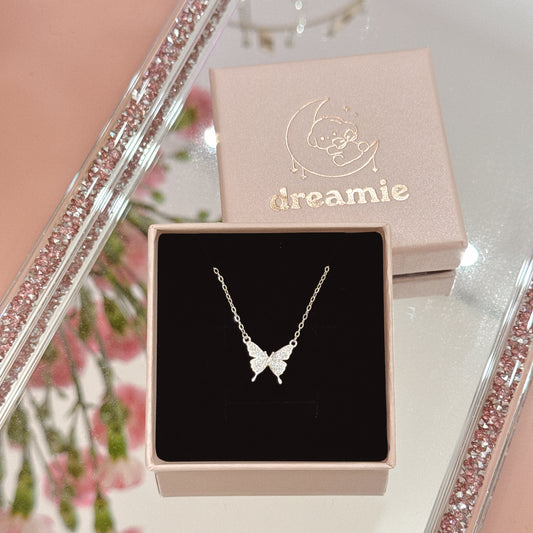 Silver 925 Éclat Papillon Necklace