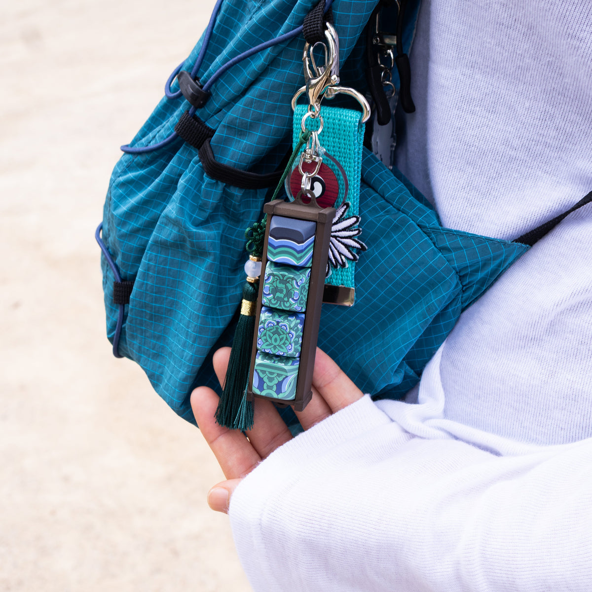 Sungnyemun Dancheong Keychain