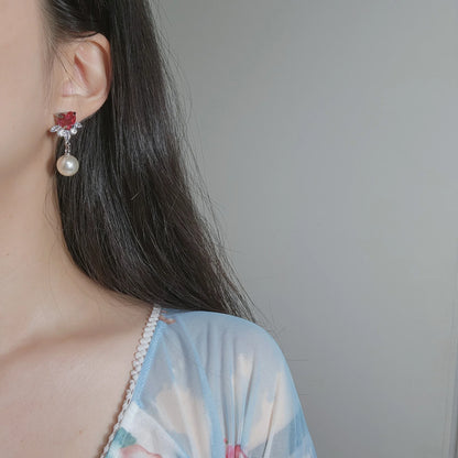Cupid’s Pearl Earrings