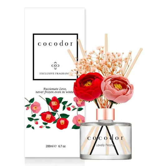 Cocodor Camellia Diffuser - Lovely Peony Scent