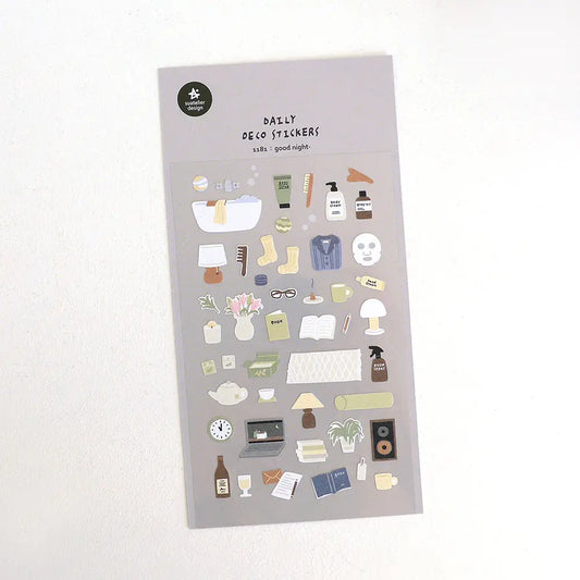 Suatelier stickers - good night