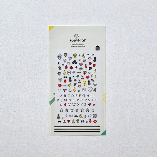 Suatelier stickers - Nail Deco Line