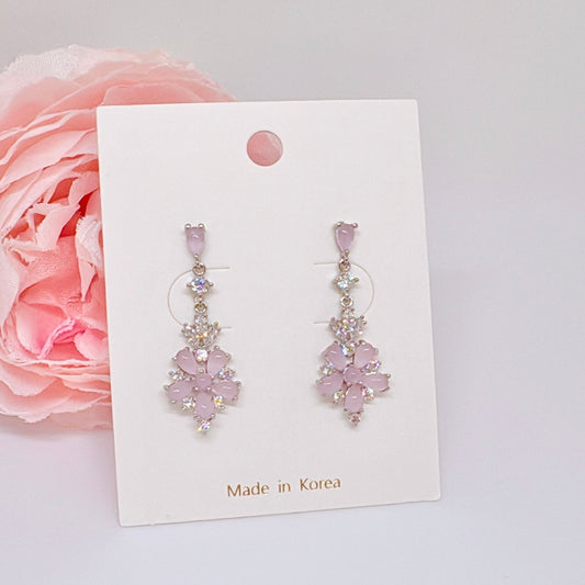 Cherry Blossom Sparklers Earrings - Dreamie - Earrings