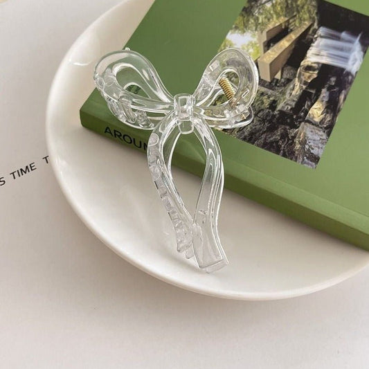 Crystal Ribbon Hair Claw - Dreamie - hair pin