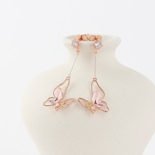 Dreamy Butterfly Drop Earrings - Dreamie - Earrings