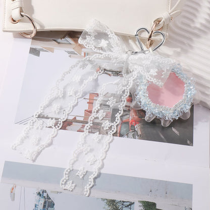 Bow Storage Box Bag Charm