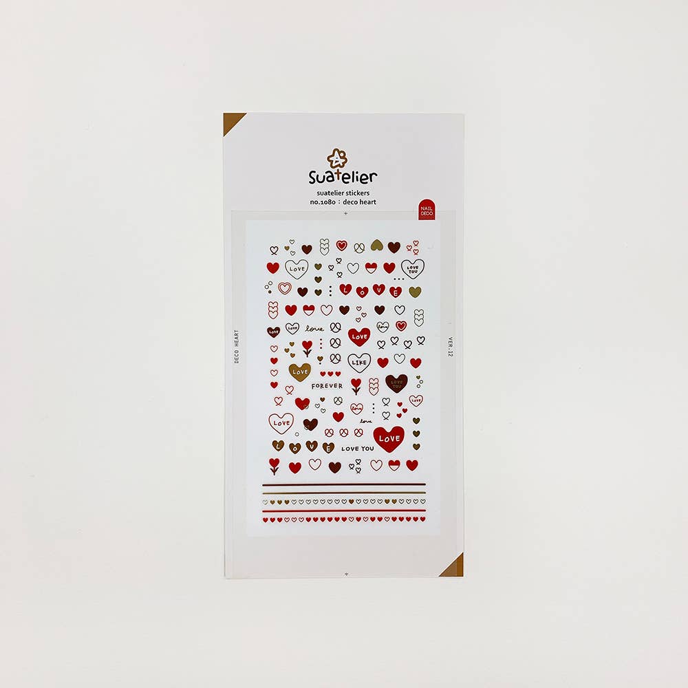 Suatelier stickers - Nail Deco Heart