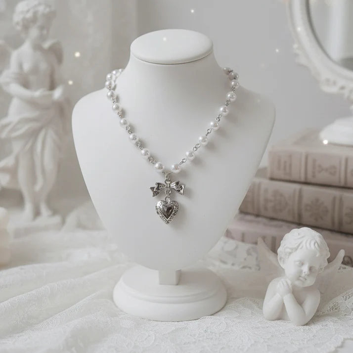 Princess Antique Pearl Choker