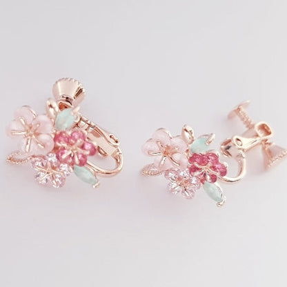 Garden of Sakura Clip-on Earrings