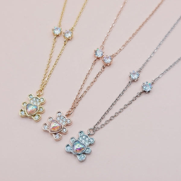 Twinkle Bear Necklace