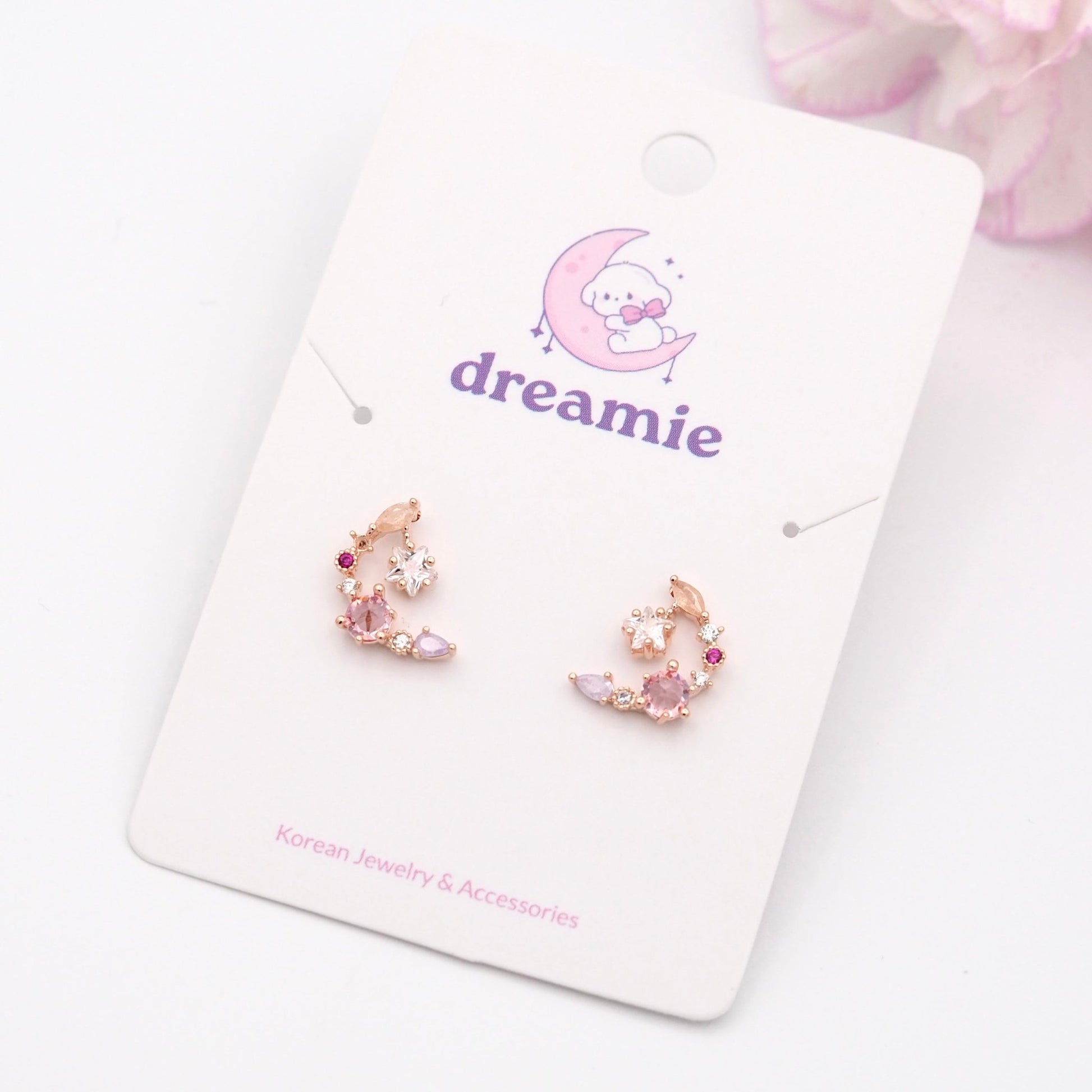 Midnight Blush Earrings - Dreamie - Earrings