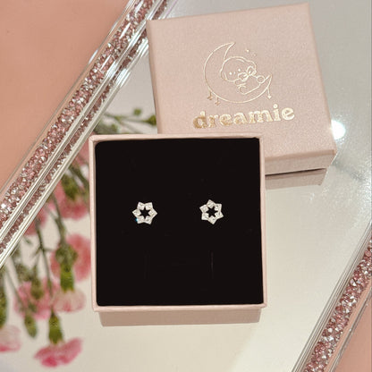 Mini Silver 925 Geometry Garden Earrings - Dreamie - Earrings