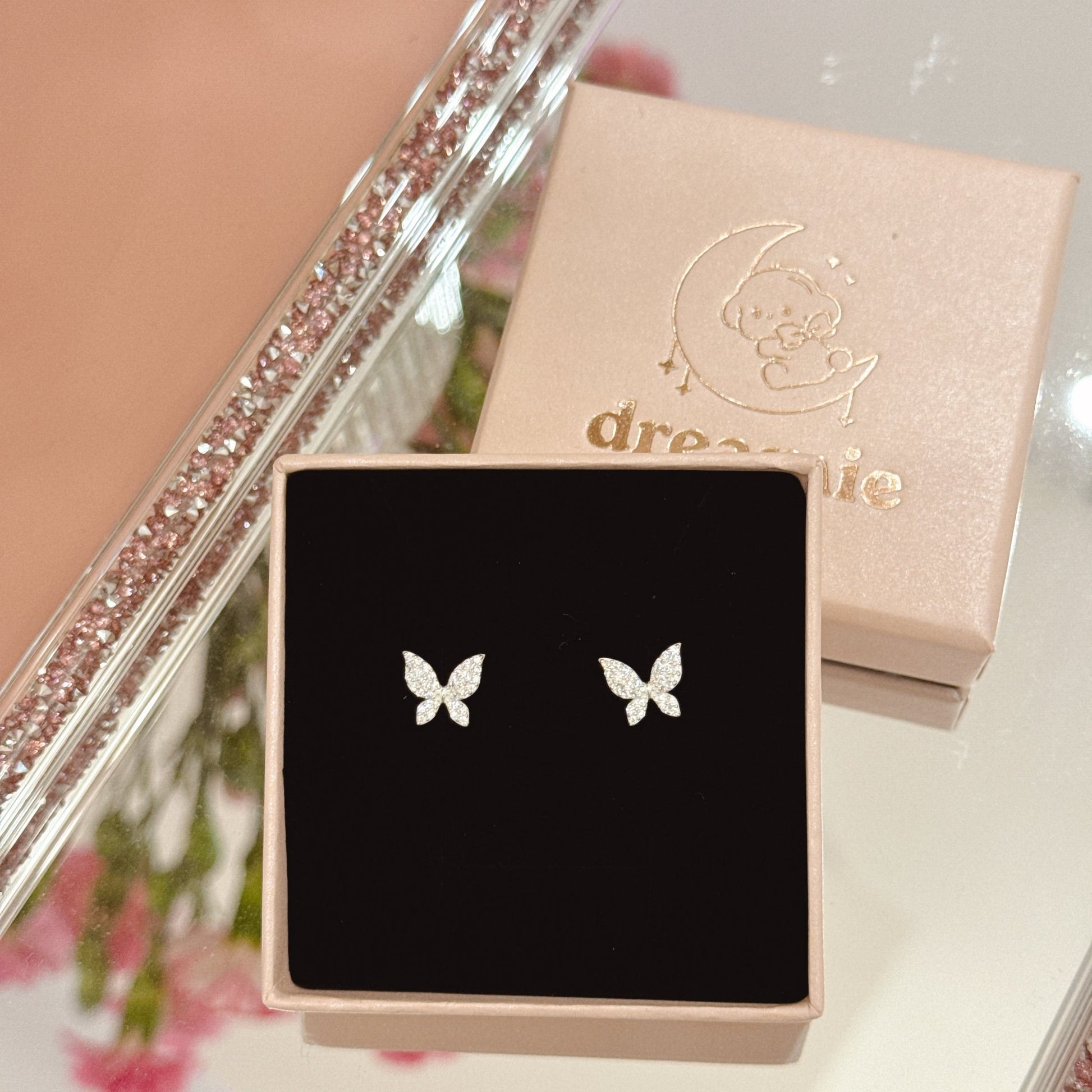 Mini Silver 925 Little Lumina Earrings - Dreamie - Earrings