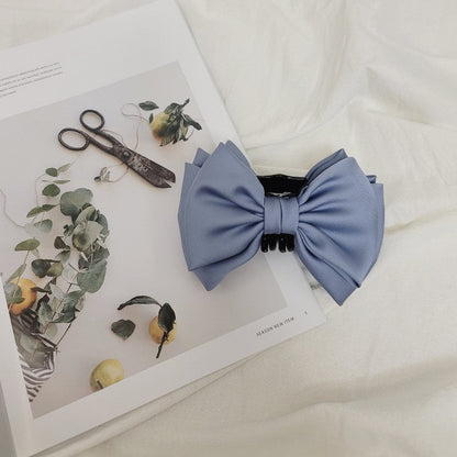 Satin Ribbon Hair Claw