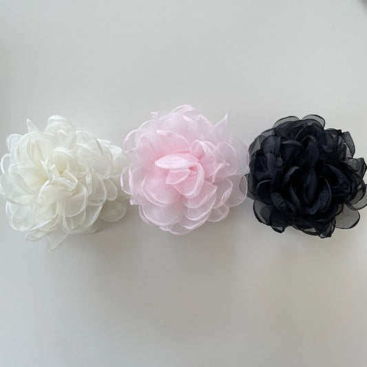 Organza Flower Hair Clip