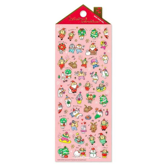 NyanSuke Party Santa Claus Stickers - Dreamie - Sticker