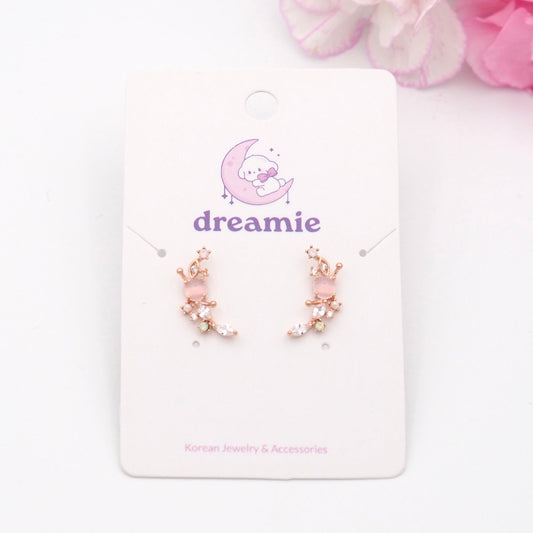 Rose Lunaire Earrings - Dreamie - Earrings