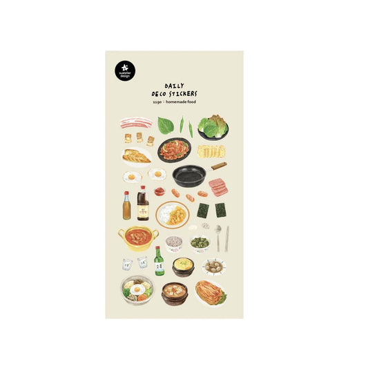 Suatelier stickers - Homemade food