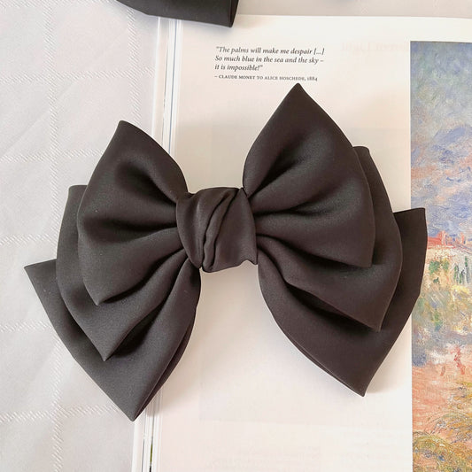 Korean bow hair accessory
